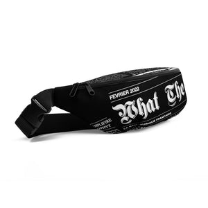 What The French - Newspaper Fanny Pack